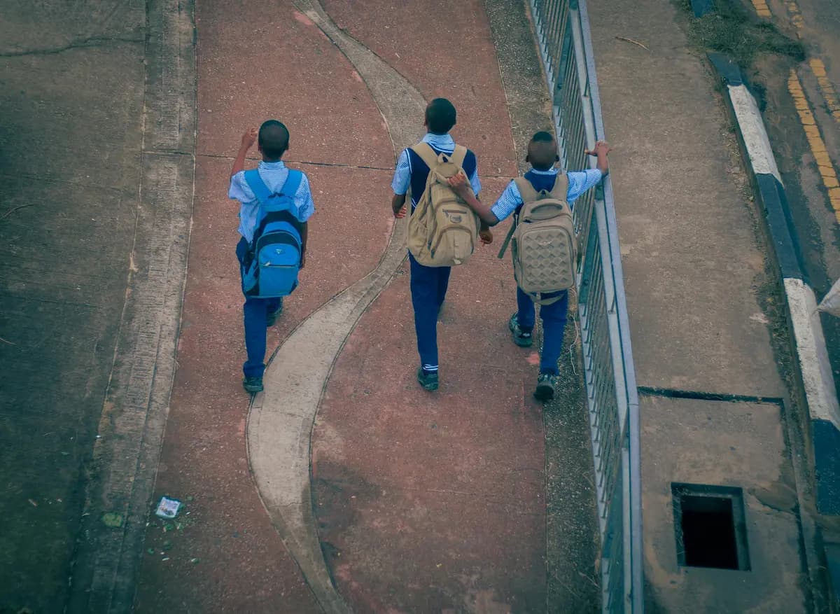 Children in school